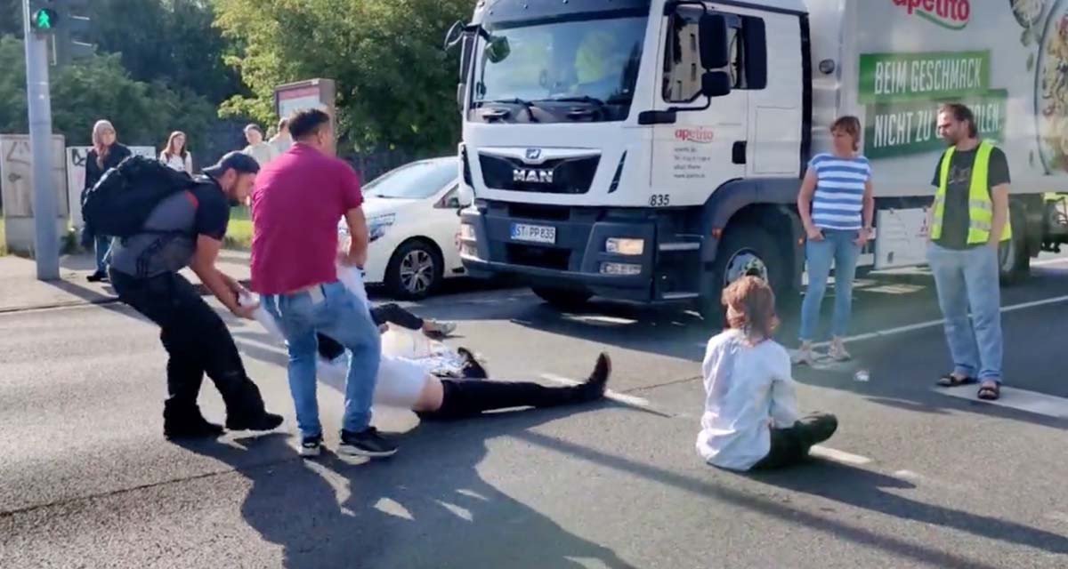 WATCH: Effed Around and Found Out, Protesters Physically Dragged from the Roadways for Blocking Traffic