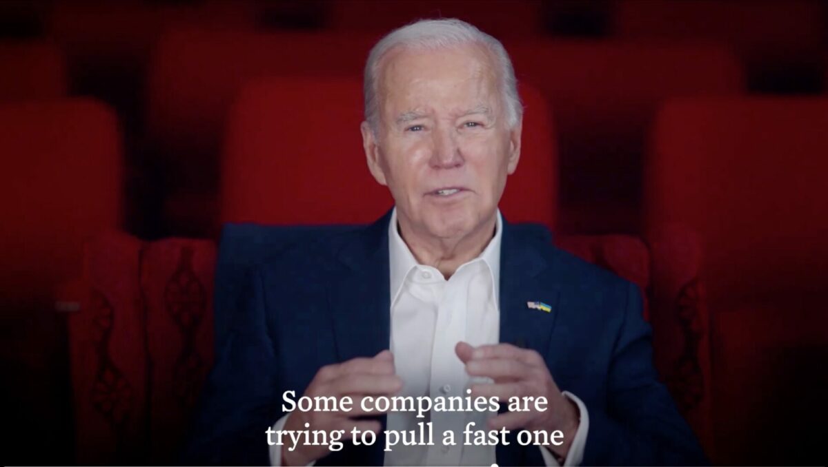 Biden Displays Ignorance And Incompetence In HUGE Shrink-flation Self-Own